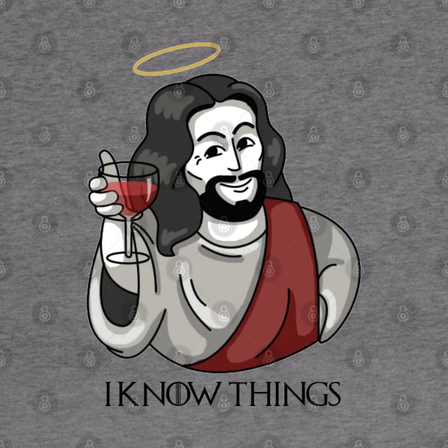 Jesus Knows Everything by MugyBlinders